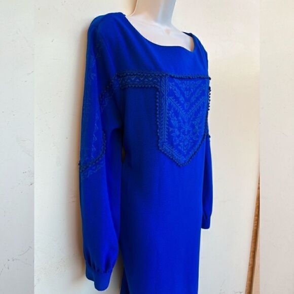 Gibson Latimer Electric Blue Dress XL - Picture 3 of 9